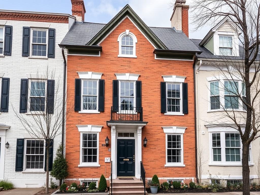 photo of the townhouseфото